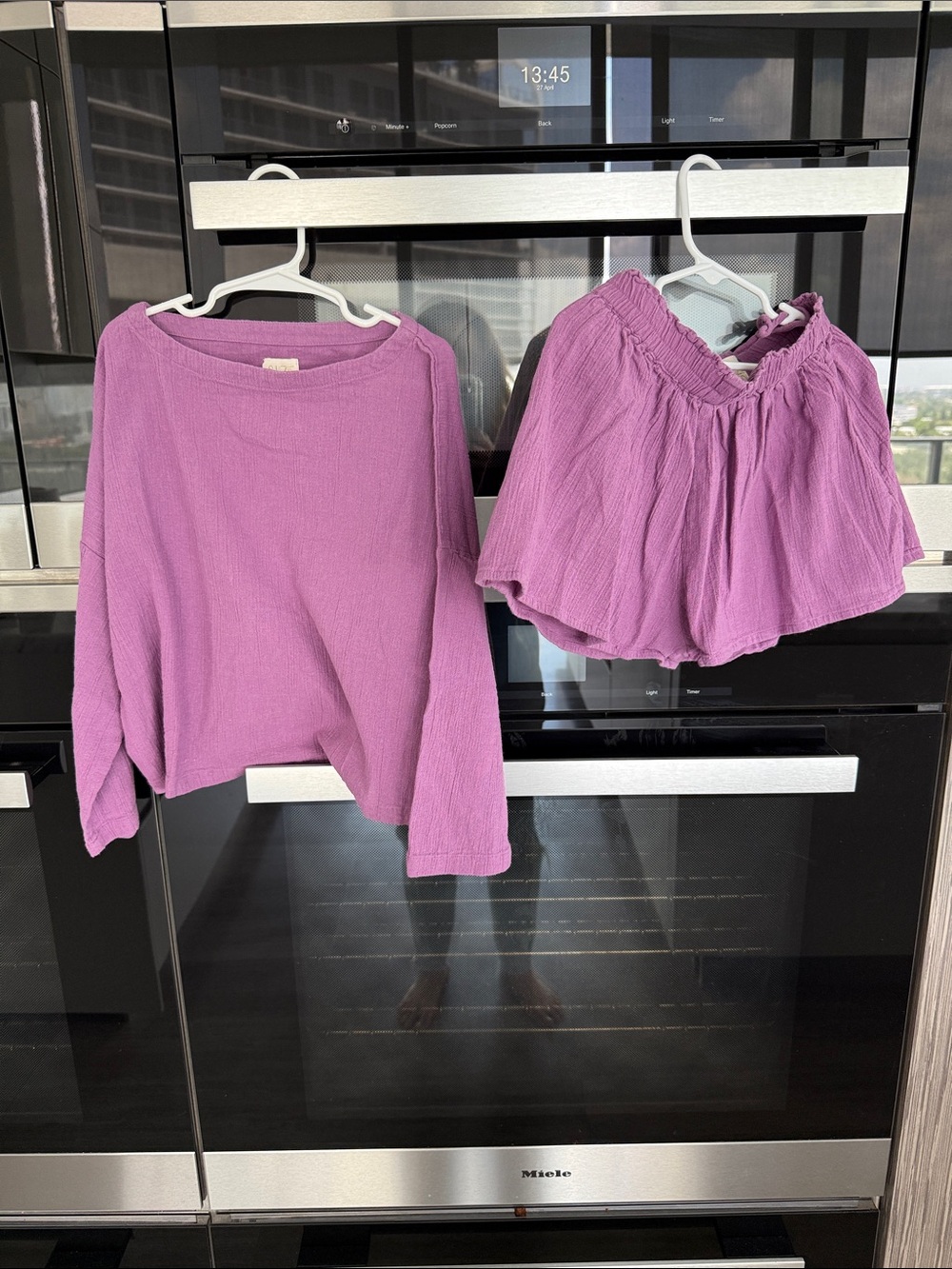 Suzi Kondi Kids Two-Piece Set in Lavender Pink